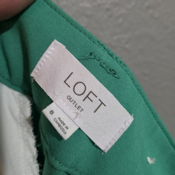 Loft Green Peyton Trouser Size 8 - Picture 9 of 16
